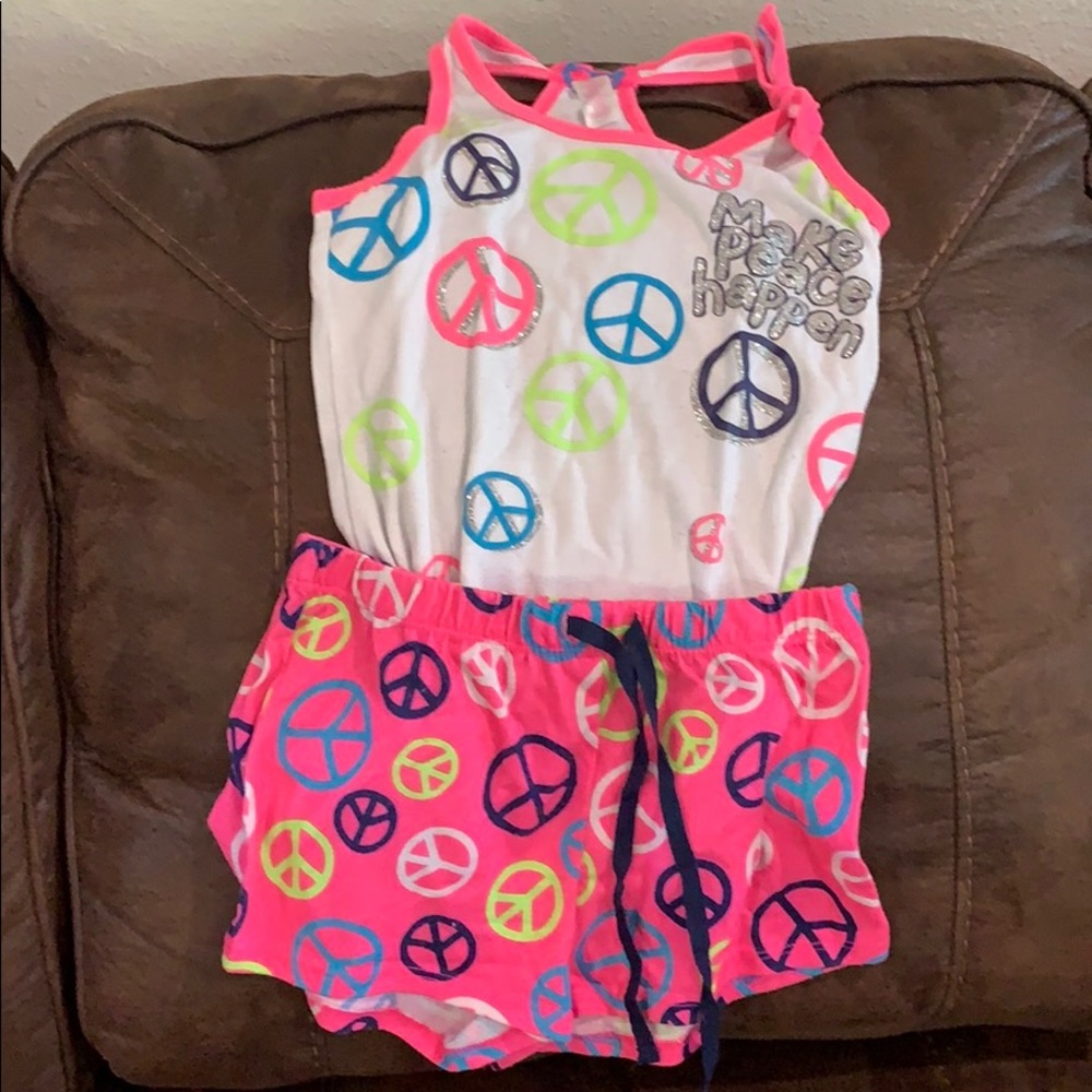 Justice Pajama Peace Set Size 8